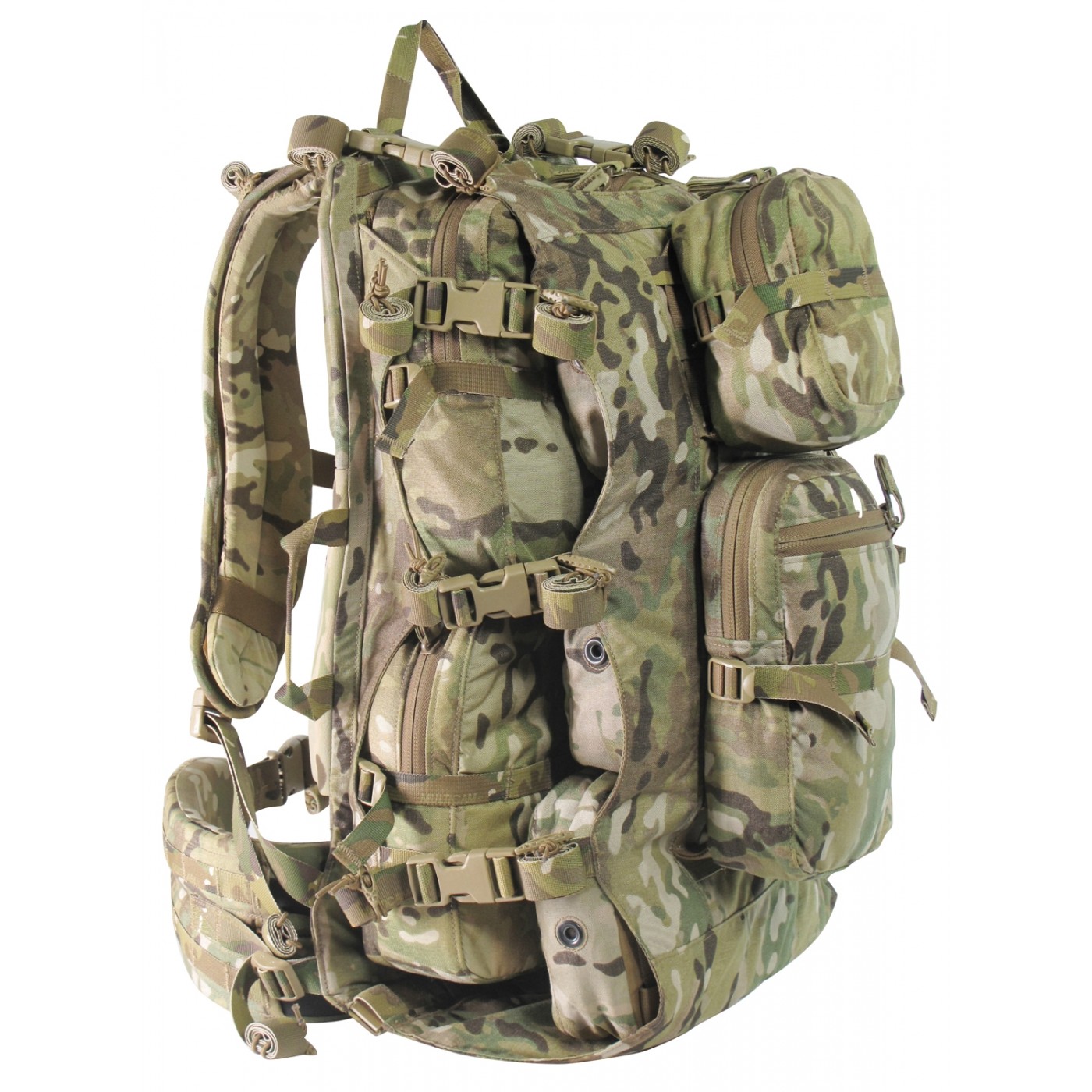 VIKING PATROL MOLLE PACK 60 LITRE BTP ULTIMATE HIGH CAPACITY RECON BAG MILITARY 
