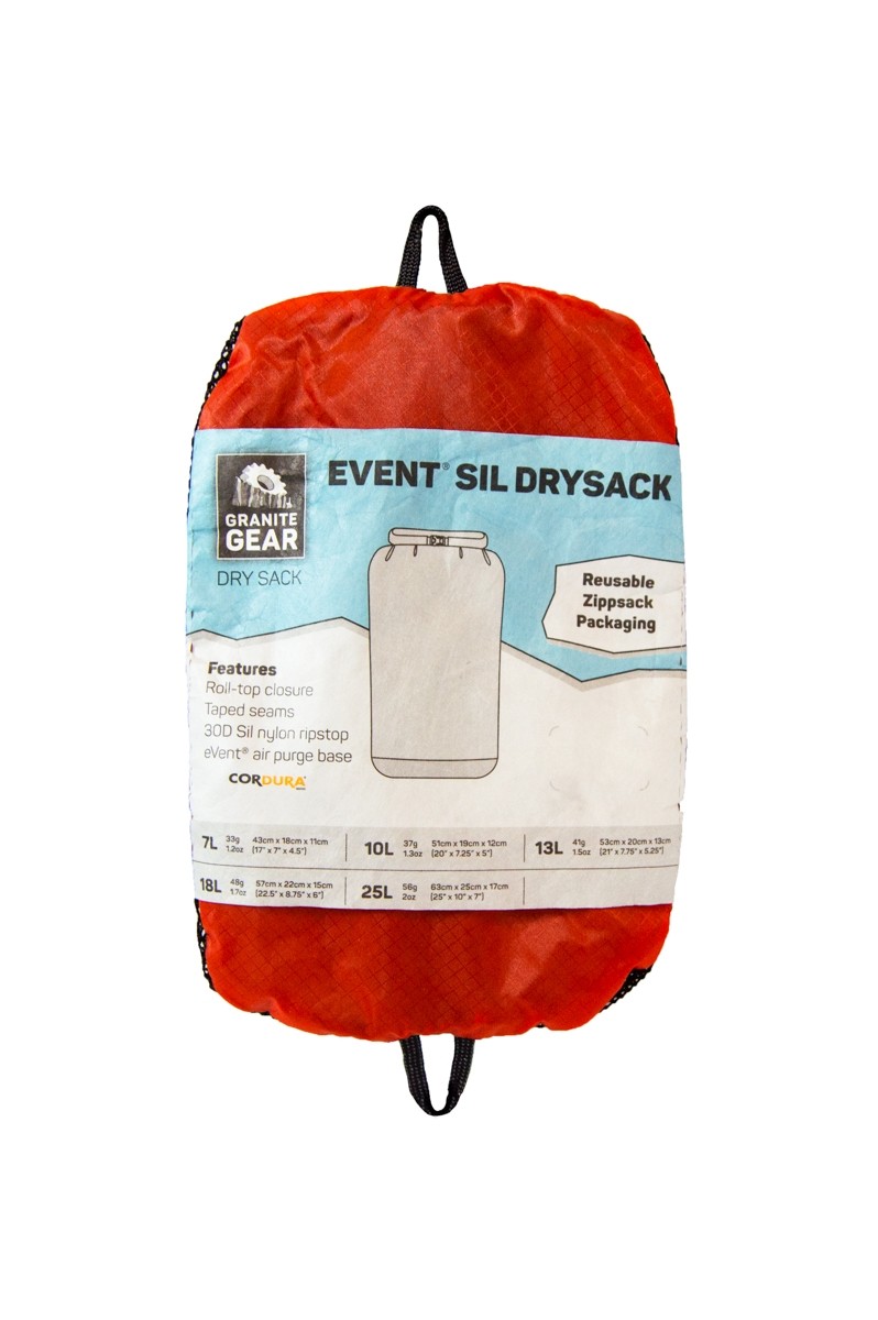 Granite Gear eVent Sil Drysacks Waterproof Stuff Sack 